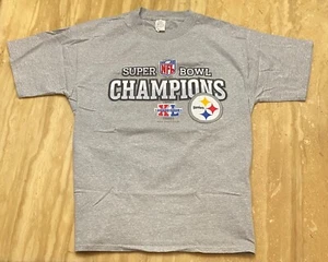 Camisa de los Pittsburgh Steelers 40 aniversario del Super Bowl XL campeones de la NFL - Imagen 1 de 3