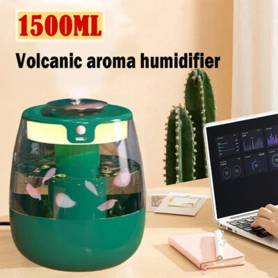 1.5L Essential Oil Diffuser,Quiet Aromatherapy Ultrasonic Cool Mist Humidifier - Image 1 of 4