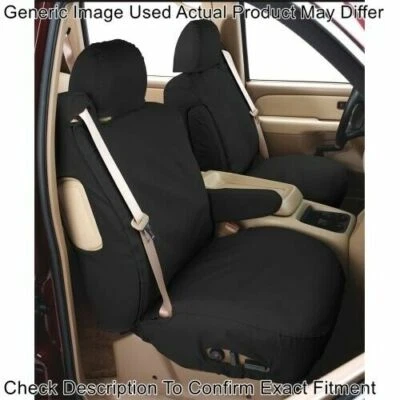 2010- 2014 Toyota FJ Cruiser Front Custom Fit SeatSaver Seat Cover Black - Image 1 of 2