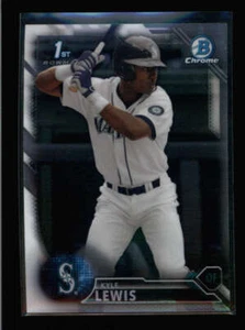 Kyle Lewis 2016 Bowman Chrome #BDC-60 ROOKIE RC BASE FC6736 - Bild 1 von 2