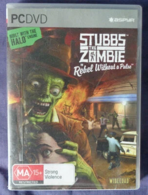 Stubbs The Zombie In Rebel Without A Pulse PC DVD ROM Complete 2005 Preowned - Image 1 of 4