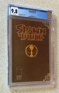 SPAWN BIBLE #1 (Image Comics 1996) -- CGC 9,8 páginas blancas - Imagen 1 de 3