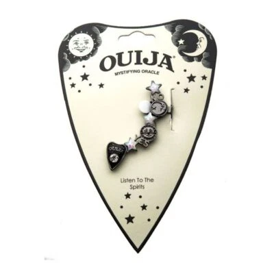 Ouija Stainless Steel Ear Cuff Crawler Stud Earring - Image 1 of 4