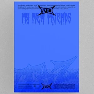 K-POP TOZ 1st Mini Album [TO my new friends] BLUE Ver. CD+P.Book+2p Card+Sticker - Picture 1 of 8