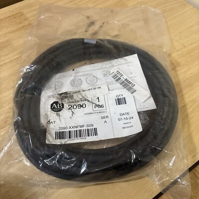 Allen-Bradley 2090-XXNFMF-S09 Ser. A Cable NEW - Image 1 of 4