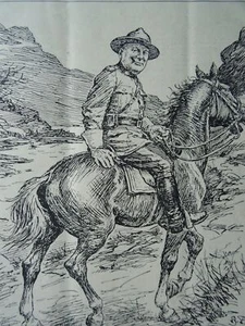 1942 Original Print WW2 CANADA - CANADIAN MOUNTIE - CHURCHILL VISITS CANADA - Picture 1 of 2