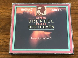Alfred Brendel Plays Beethoven Piano Sonatas, Vol. 2 (CD, 1991, 2 Discs, VoxBox) - Picture 1 of 4