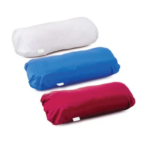 MIL Satin Cover For Body Sport Cervical Roll Pillow, Blue - Picture 1 of 1