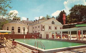 Postal The Homestead piscina al aire libre aguas termales, de colección década de 1960 - Imagen 1 de 2