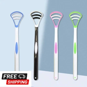 4pcs/Pack Mixed Color Tongue Scraper For Cleaning Tongue Coating - NEW - Picture 1 of 7