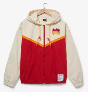 SANRIO HELLO KITTY AND FRIENDS KAWAII MART WINDBREAKER JACKET BOXLUNCH - Picture 1 of 9