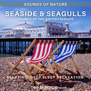 SOUNDS OF NATURE SEASIDE CD, THE SEA, SEAGULLS, BEACH, RELAXATION STRESS AID