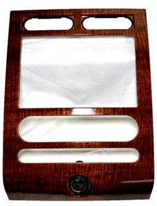 OEM 2009-2014 Ford Expedition Navigator Woodgrain Dash Bezel 9L14-7804302-A - Picture 1 of 7