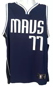 Fanatics Dallas Mavericks Luka Dončić Navy Player Statement Basketball Jersey - Picture 1 of 3