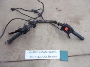 87 88 1987 SKI DOO STRATOS 496 503 ESCAPADE handlebars bars switches lever thumb - Picture 1 of 9