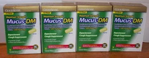 Lot 4 Goodsense Maximum Strength Mucus Relief DM Tablets 14 Count 56 Total 9/25 - Picture 1 of 1