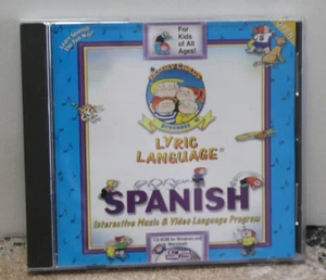 NEW Lyric Language - Spanish - Family Circus CD-Rom (Compatible w/ PC & Mac) - Picture 1 of 4