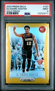2023-24 Prizm Deca De'Andre Hunter #127 Gold Prizm 05/10 PSA 9 - Picture 1 of 2