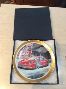 Rarissimo piatto Ferrari 458 italia club 2010 num.62 di 300 esemplari collezione - Imagen 1 de 2