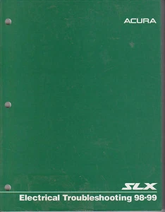 Acura SLX  Electrical Troubleshooting Manual 98-99 NEW - Picture 1 of 1