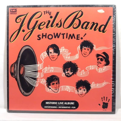 THE J. GEILS BAND ‎– Showtime!  1982 1st Edition  US LP SEALED - Image 1 of 2