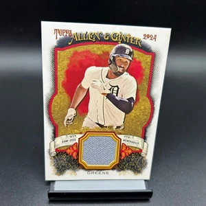 2024 Topps Allen & Ginter #AGR-RG Riley Greene Relic Detroit Tigers - Picture 1 of 2