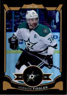 2015-16 O-PEE-CHEE RAINBOW BLACK VERNON FIDDLER 043/100 DALLAS STARS #232 - Image 1 of 2