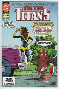 NEW TITANS #87 (1988) VF/NM 9.0 - Picture 1 of 2