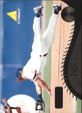 1995 Pinnacle Artist's Proofs California Angels Baseball Card #215 J.T. Snow