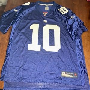 Eli Manning Giant Jersey Reebok On Field Men’s Size Xl - Picture 1 of 3