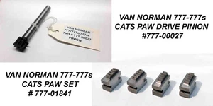 4x CATSPAW #777-01841 & 1x DRIVE PINION VAN NORMAN 777/777s #777-00027 - Picture 1 of 8
