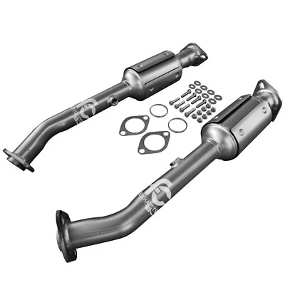 Catalytic Converter Set For 2004-2010 Infiniti QX56 5.6L Rear Left and Right - Image 1 of 4