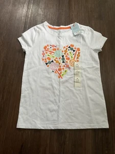 Cat & Jack Halloween Candy Heart Shirt Girls Size Medium 7/8 NWT  - Picture 1 of 4