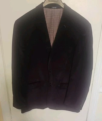 Saddlebred Blazer Mens 42  Corduroy Sport Coat Jacket Button Up Classic NEW - Image 1 of 4