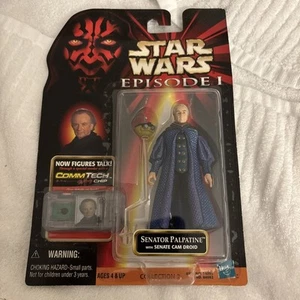 Star Wars Episode I SENATOR PALPATINE Senate CommTech Chip Figure 1999 Hasbro - Picture 1 of 5