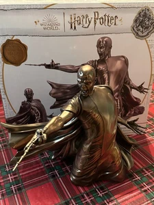 Nemesis Now Harry Potter Lord Voldemort Duel Bronze Statue NEW in Box - Picture 1 of 11