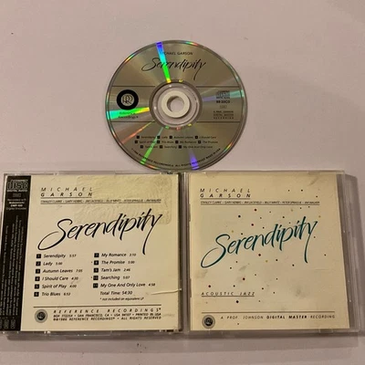 Michael Garson - Serendipity CD 1986 Acoustic Jazz Reference Recordings HIFI - Image 1 of 3