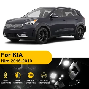 White LED Interior License Plate Lights For KIA Niro 2016-2019 Package Kit 10X - Bild 1 von 11