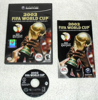 2002 FIFA World Cup NINTENDO GAMECUBE GBC Video Game PAL UK COMPLETO USATO RARO! - Immagine 1 di 4