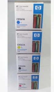 HP IMAGING DRUMS C8560A C8561A C8562A C8563A BLACK/CYAN/YELLOW/MAGENTA T5-D4 - Picture 1 of 2