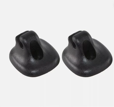 Clip de retención de parasol negro 2 piezas para Ford Fusion MKZ Milan Zephyr 2006-2012 Foto 1 de 4