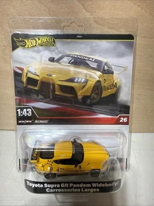 Hot Wheels 1/43 Premium - Toyota Supra GR Pandem Widebody - Giallo Nitro - JCN77 - Foto 1 di 6