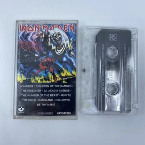 Iron Maiden - The Number of the Beast - Cassette Tape - 1982 - Foto 1 di 7