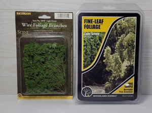Train Woodland Scenics Leaf Foliage Bachmann Branches Lot Model Trains - Picture 1 of 3
