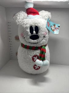 DISNEY NAVIDAD PORCHE SALUDADORES MICKEY MOUSE MUÑECO DE NIEVE 2023 DECORACIÓN NAVIDEÑA - Imagen 1 de 8