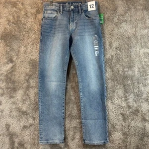 NWT Gap Jeans Slim Light Wash Boys 12 12R Kids - Picture 1 of 12