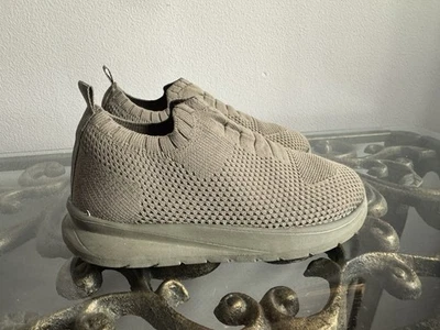 ZARA Kids Green Knit Slip-On Sneakers Sz EU-28 /US-10.5 Lightweight Casual Shoes - Image 1 of 4