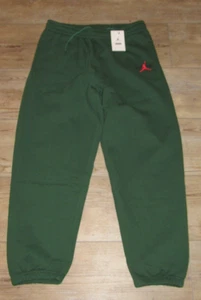 Rare Supreme X Air Jordan Green Sweatpants HF0838-341 size Men's Medium - Picture 1 of 7