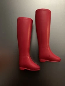 Vintage Barbie Magenta Skipper Francie Doll Squishy Tall Riding Boots - Picture 1 of 2