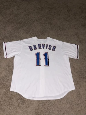 Majestic Texas Rangers Authentic Yu Darvish Home White Jersey Mens Size 2XL NWOT - Image 1 of 4